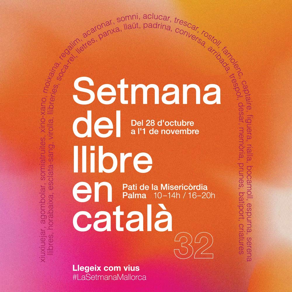 Cartell Setmana del llibre en català